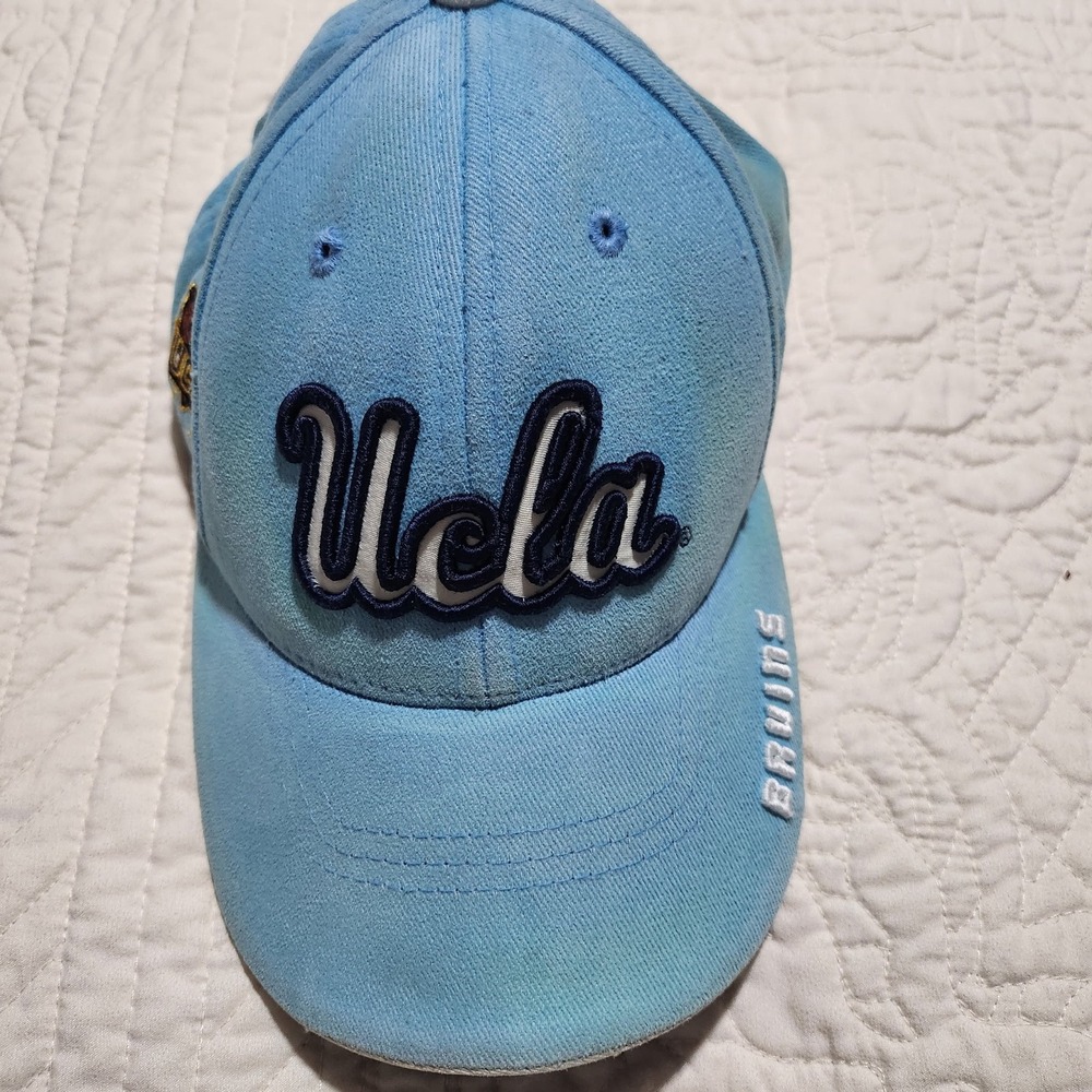 UCLA Bruins Hat Colosseum Light Blue Embroidered Adjustable NCAA Baseball Cap